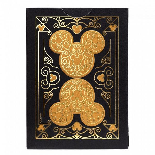 Гральні карти Bicycle Disney Mickey Mouse inspired Black and Gold TH036 фото