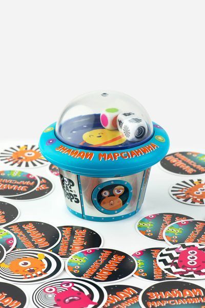 Настільна гра Pop-A-Tops: Знайди марсіанина / Pop-A-Tops: Match-A-Martian fun011 фото