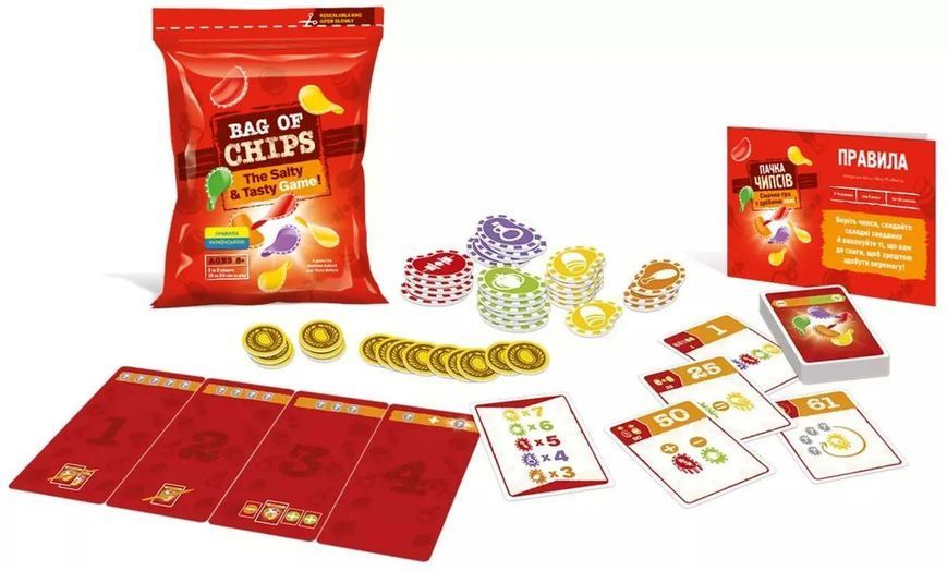 Настільна гра Пачка чипсів /Bag of Chips tGKCH180bc фото
