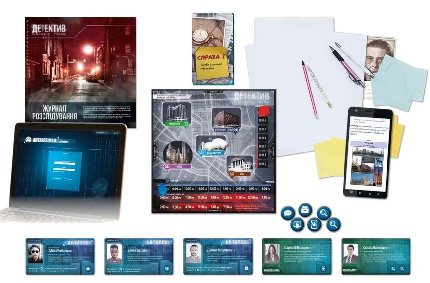 Настільна гра Детектив: Сучасне Розслідування  / Detective: A Modern Crime Board Game optGKCH174dt фото