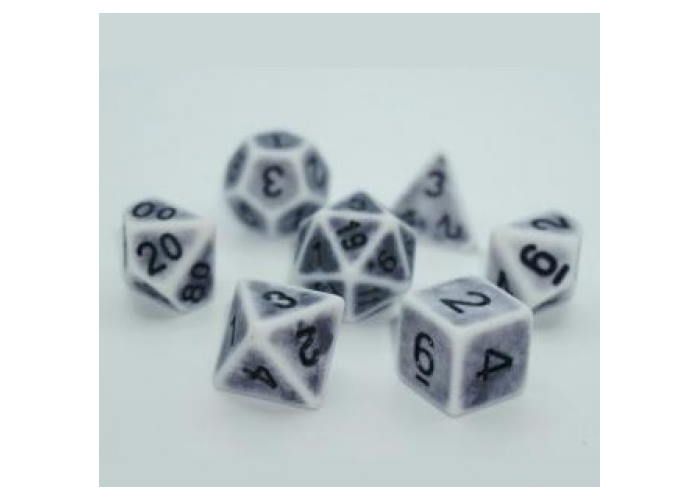 Набір кубиків Ancient 7 Dice Set - White g7danc06 фото