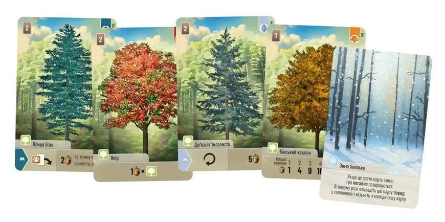 Настільна гра Лісова метушня/ Forest Shuffle LOB2329UA фото