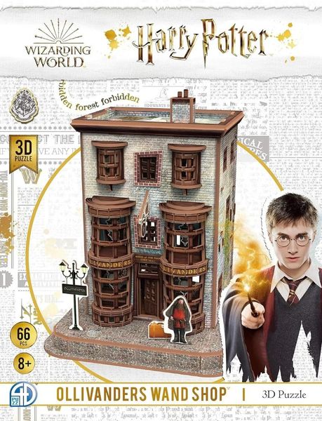 Пазл 3D Гаррі Поттер Крамниця чарівних паличок Олівандера/Ollivander Wand Shop Set 3D puzzle Harry Potter 3dpz004 фото