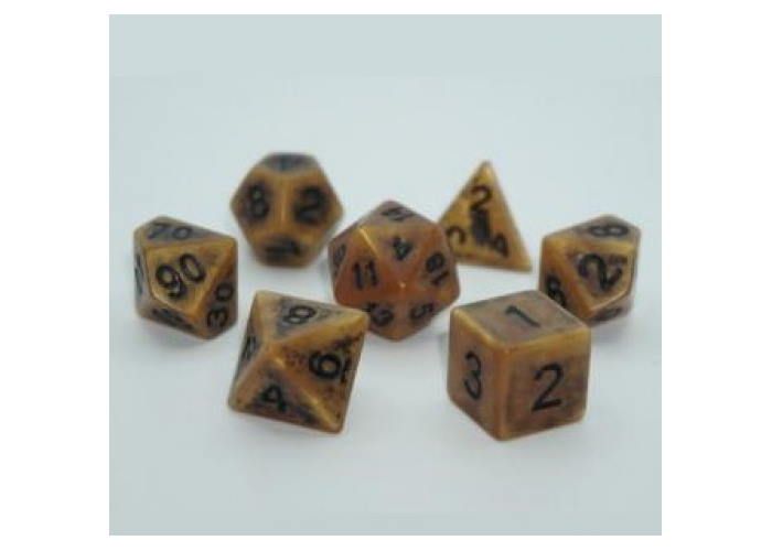 Набір кубиків Ancient 7 Dice Set - Gold g7danc01 фото