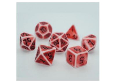 Набір кубиків Ancient 7 Dice Set - Red g7danc10 фото