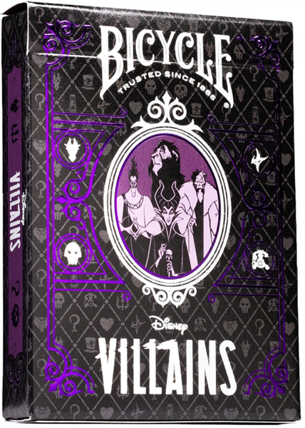 Гральні карти Bicycle Disney Villains Inspired Purple TH048 фото