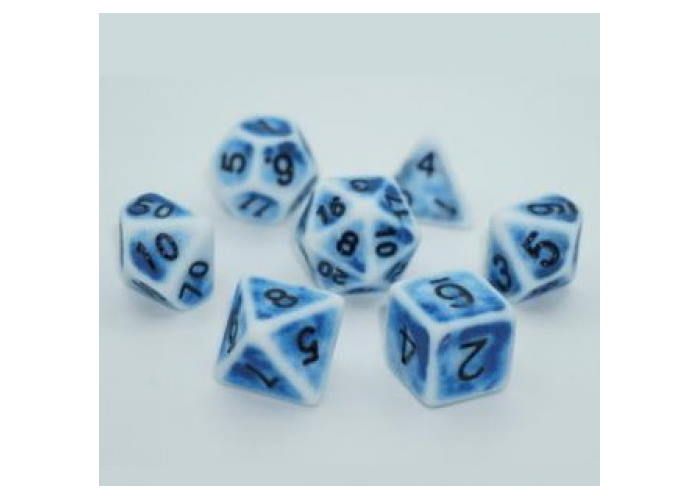 Набір кубиків Ancient 7 Dice Set- Blue g7danc07 фото