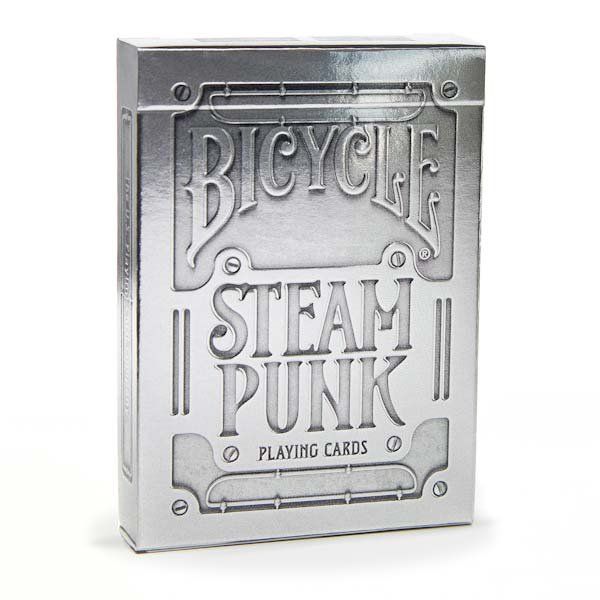 Гральні Карти Bicycle Steampunk Playing Cards Silver TH049 фото