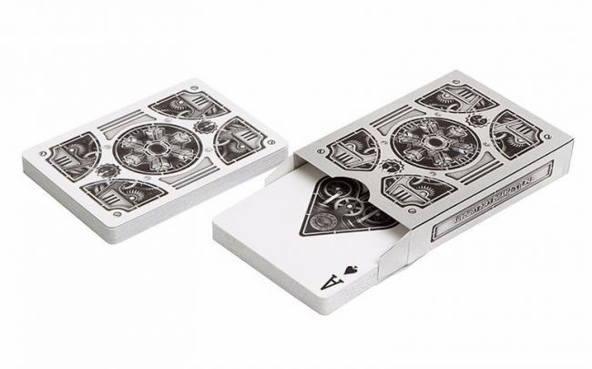 Гральні Карти Bicycle Steampunk Playing Cards Silver TH049 фото