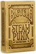 Гральні Карти Bicycle Steampunk Gold Playing Cards TH050 фото 1