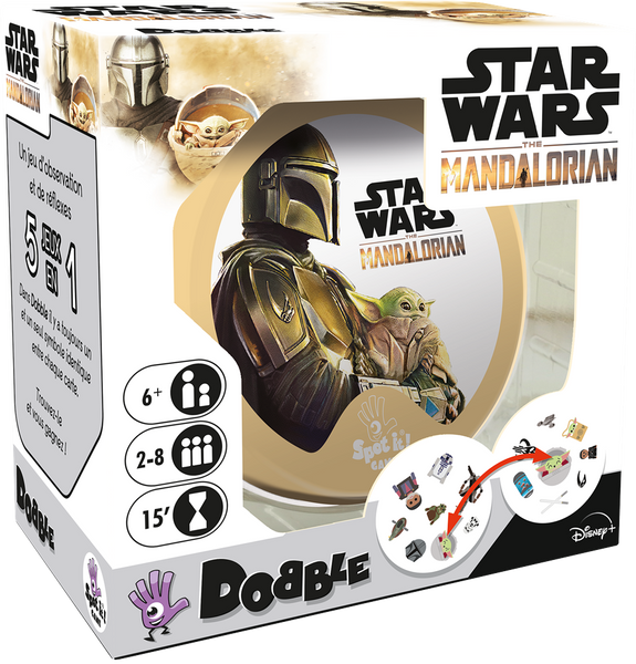 Настільна гра Dobble Star Wars Mandalorian / Доббл Мандалорець 7683 фото