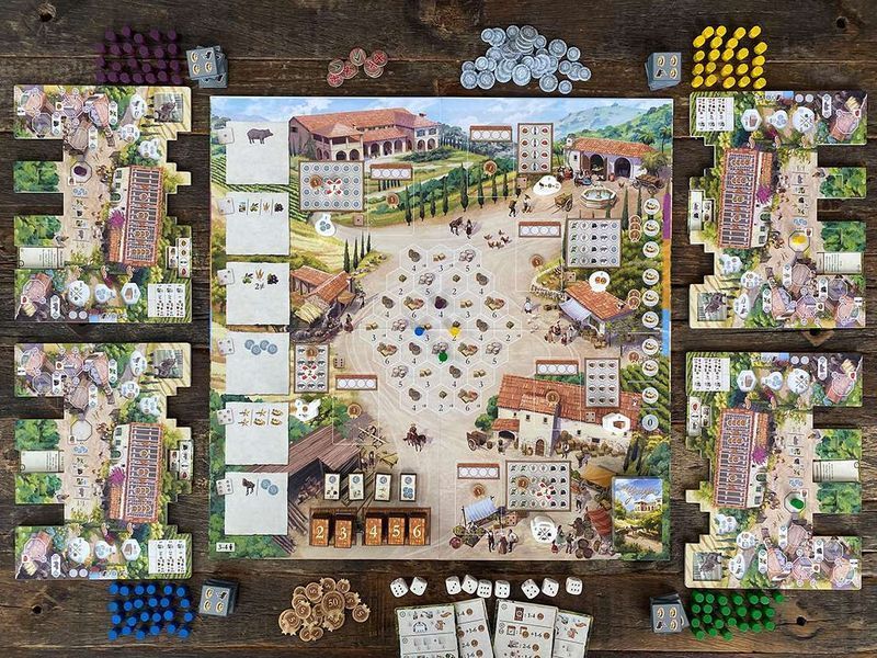 Настільна гра Ла Гранха: Делюксове видання / La Granja: Deluxe Master Set 6387 фото