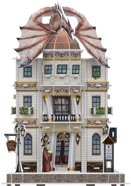 Пазл 3D Гаррі Поттер Банк Ґрінґотс/ Gringotts Bank Set 3D puzzle Harry Potter 3dpz005 фото