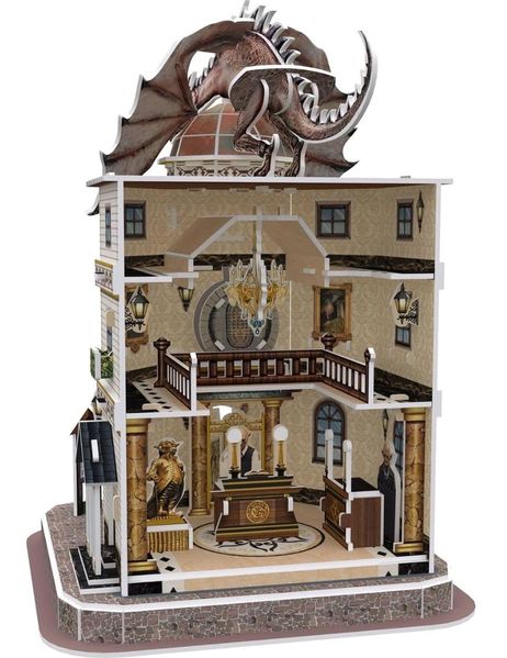 Пазл 3D Гаррі Поттер Банк Ґрінґотс/ Gringotts Bank Set 3D puzzle Harry Potter 3dpz005 фото