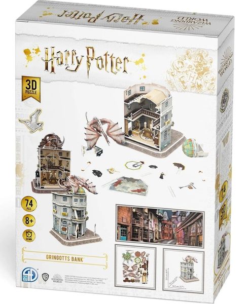 Пазл 3D Гаррі Поттер Банк Ґрінґотс/ Gringotts Bank Set 3D puzzle Harry Potter 3dpz005 фото