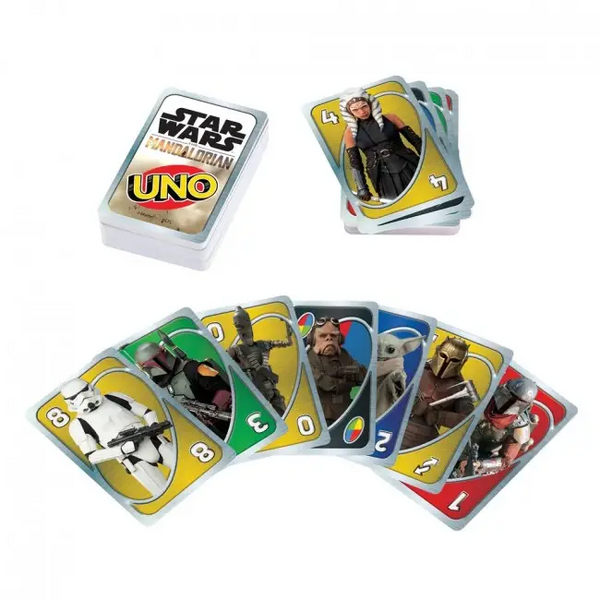 Настільна гра UNO The Mandalorian UNO7 фото