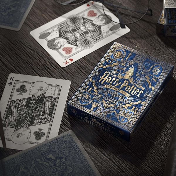 Покерні карти Harry Potter Playing Cards - Blue (Ravenclaw) TH007 фото