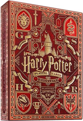 Покерні карти Harry Potter Playing Cards - Red (Gryffindor) TH008 фото