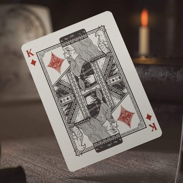 Покерні карти Harry Potter Playing Cards - Red (Gryffindor) TH008 фото