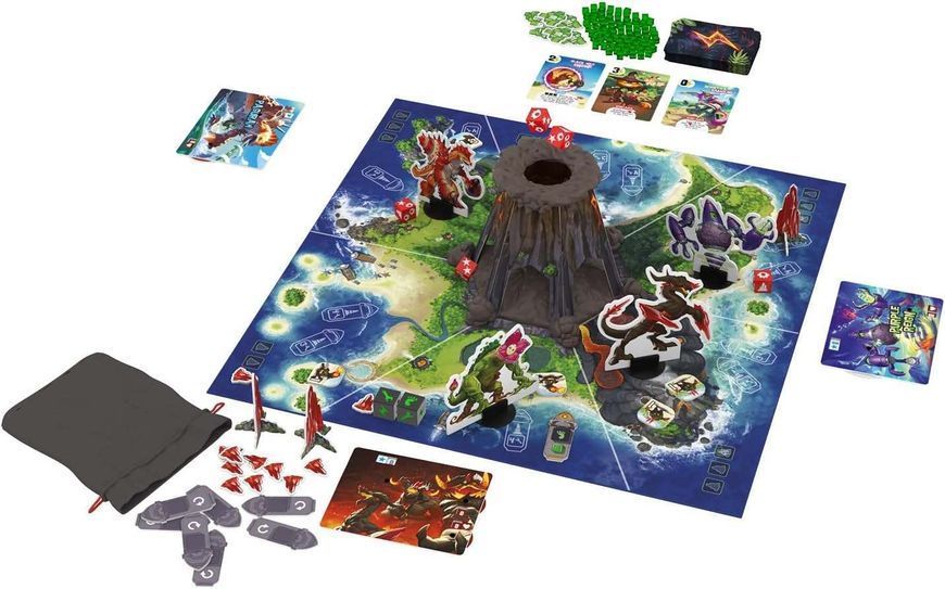 Настільна гра King of Monster Island / Володар Острова Монстрів 7303 фото