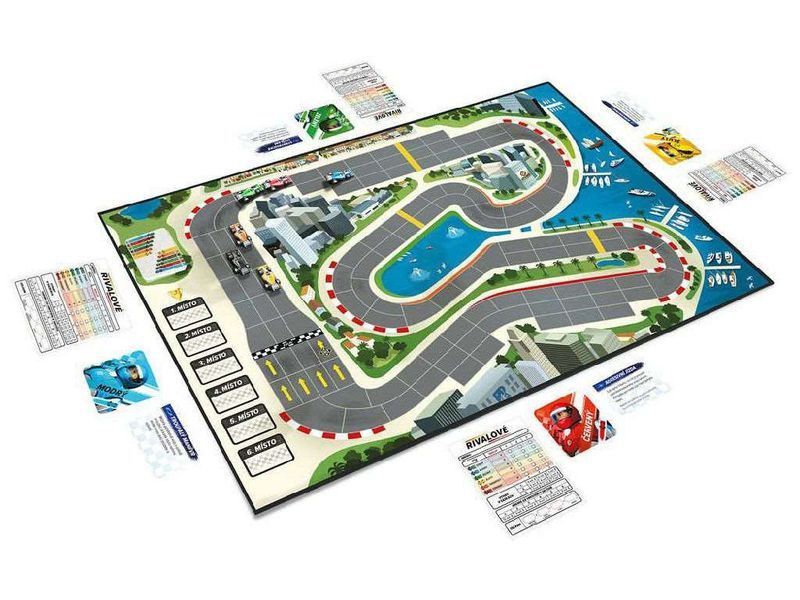 Настільна гра Downforce / Формула Швидкості 4614 фото