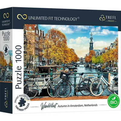 Пазли Trefl Безмежна Колекція: Осінь в Амстердамі, Нідерланди 1000 trefl 002 фото