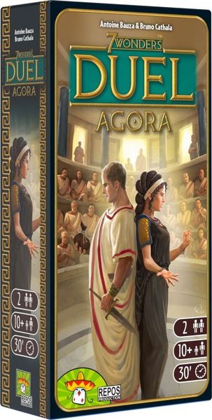 Настільна гра 7 Чудес: Дуель. Агора  / 7 Wonders Duel: Agora 5093 фото