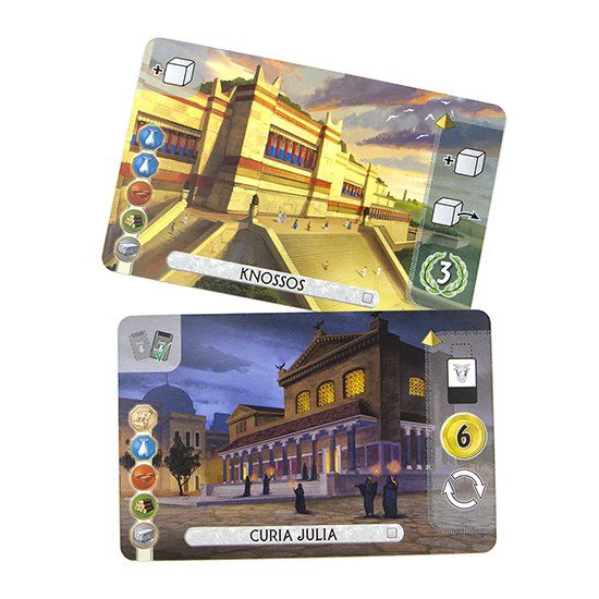 Настільна гра 7 Чудес: Дуель. Агора  / 7 Wonders Duel: Agora 5093 фото