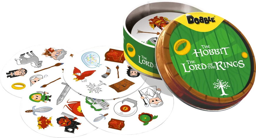 Настільна гра Доббл Володар Перснів і Гобіт / Dobble: The Lord of the Rings & Hobbit igames9808 фото