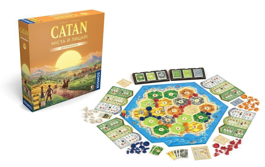 Доповнення CATAN: Міста й лицарі  / CATAN: Cities & Knights CATAN002 фото