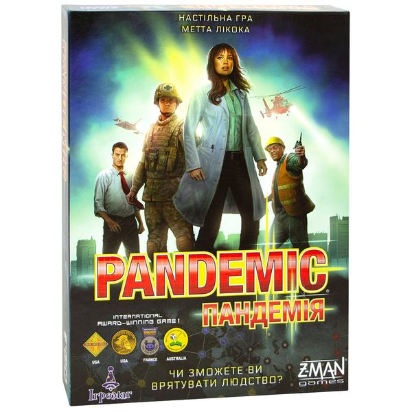 Настільна гра Пандемія  Pandemic 4913 фото