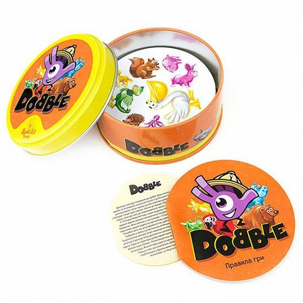 Настільна гра Доббл Тваринний Світ  / Dobble Animals 6289 фото