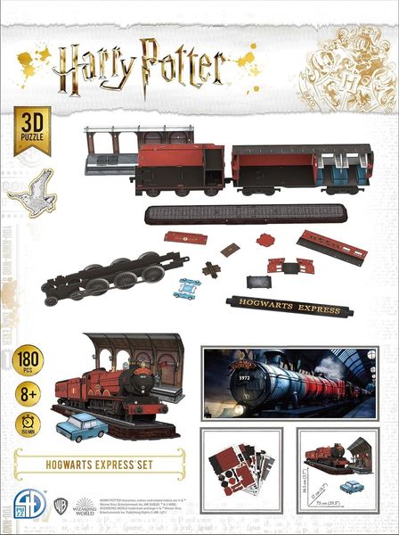 Гоґвортський Експрес Пазл 3D Гаррі Поттер (Hogwarts Express Set 3D puzzle Harry Potter) Hogwarts-001 фото