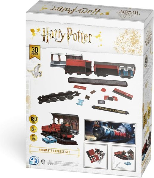 Гоґвортський Експрес Пазл 3D Гаррі Поттер (Hogwarts Express Set 3D puzzle Harry Potter) Hogwarts-001 фото