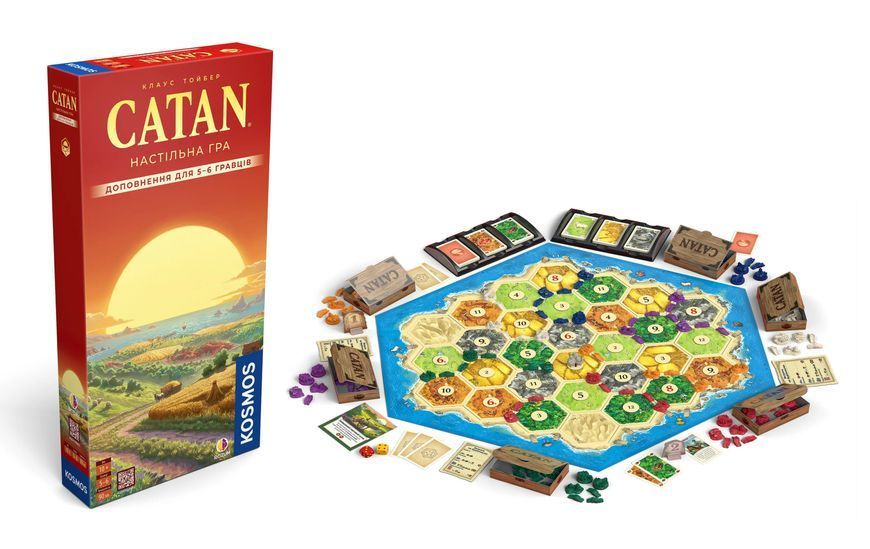 CATAN. Доповнення для 5-6 гравців  / Catan: 5-6 Player Extension CATAN004 фото
