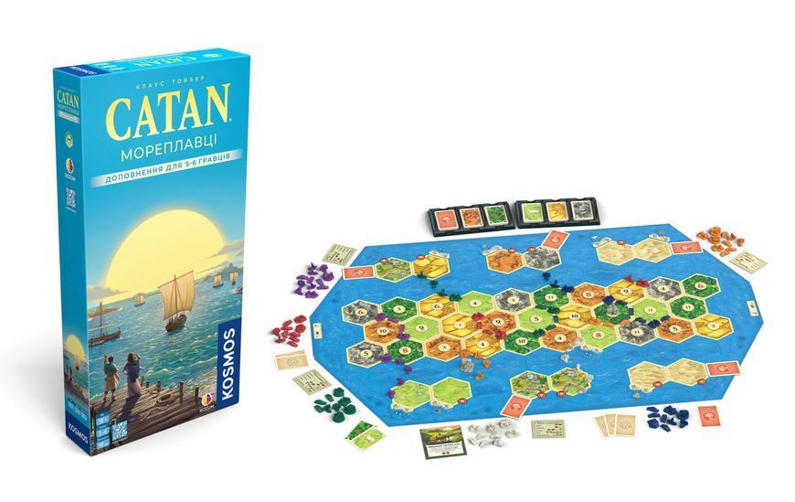 CATAN: Мореплавці. Доповнення для 5-6 гравців / Catan: Seafarers &ndash; 5-6 Player Extension CATAN005 фото