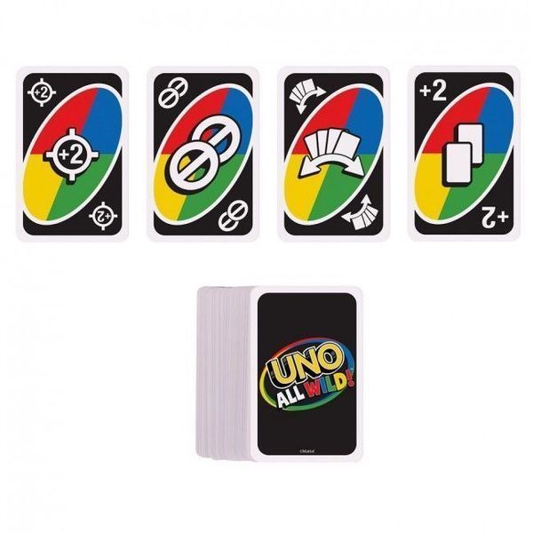 Настільна гра УНО: Усі Шалені! / UNO: All Wild! UNO: All Wild 01 фото