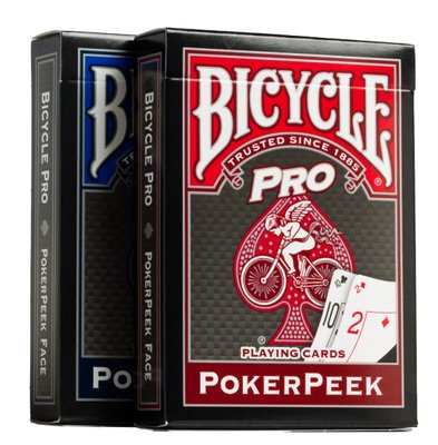 Гральні карти  Bicycle Pro PokerPeek BLUE/RED TH031 фото