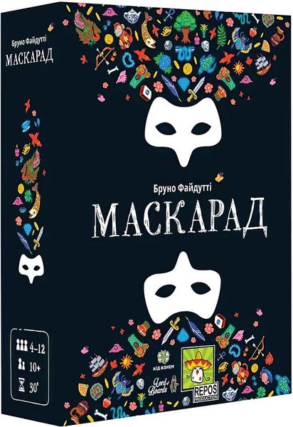 Настільна гра Маскарад / Mascarade second edition LOB2307UA (MAS-UA02) фото