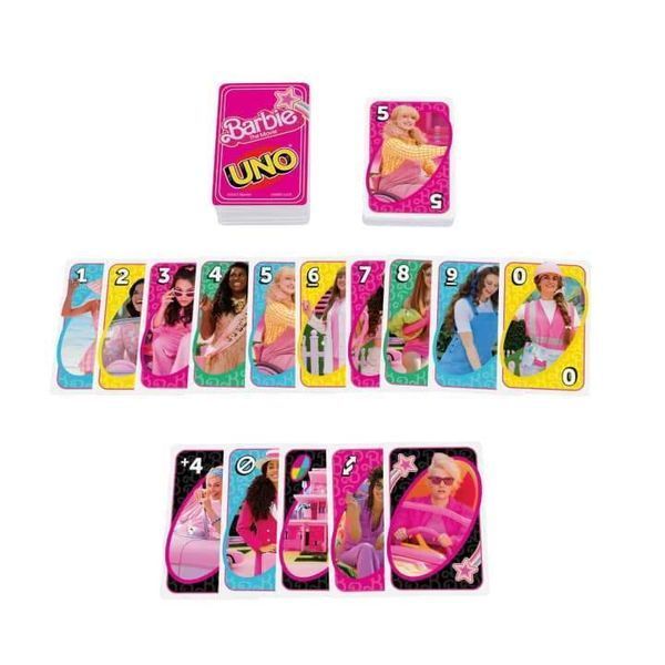 Настільна гра UNO: Barbie the Movie / УНО: Барбі в кіно UNO4 фото