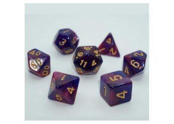 Набір кубиків Galaxy 7 Dice Set - Light purple  g7dgala03 фото