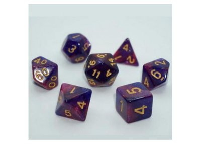 Набір кубиків Galaxy 7 Dice Set - Light purple  g7dgala03 фото