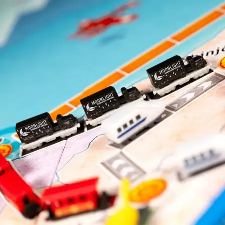 Промонабір Чорний /Ticket to Ride: Deluxe Train Set - The Flatcar with Semi-Trailer Truck DOWTTRTS5 фото