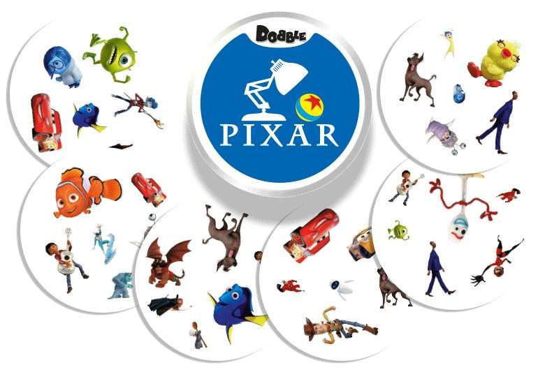 Настільна гра Доббл «Піксар»  / Dobble Pixar 6383 фото