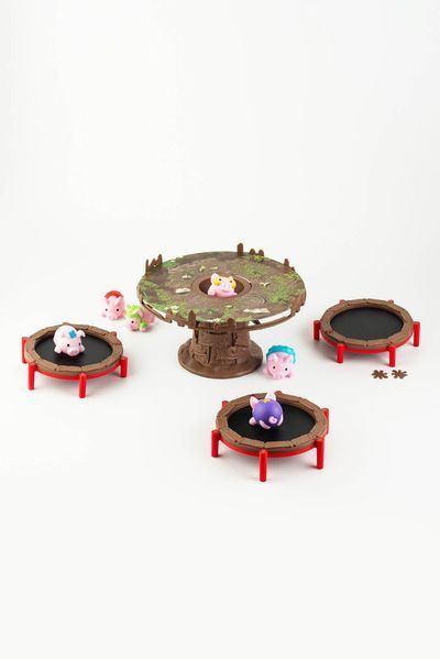 Настільна гра Хрюшки &ndash; попригушки / Pigs on Trampolines fun007 фото