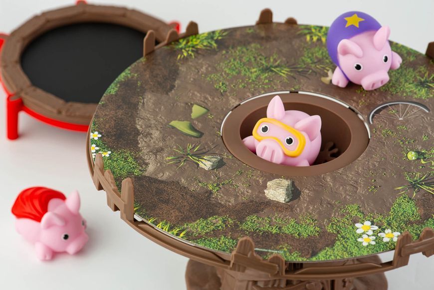 Настільна гра Хрюшки &ndash; попригушки / Pigs on Trampolines fun007 фото