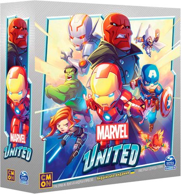 Настільна гра Marvel United: Українське видання / Marvel United: Ukrainian edition optGKCH035MU фото